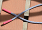 36cmの光沢がある/マットのシリコーンの先端の終了を用いる長い円形の多コード ロープ
