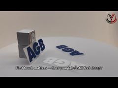 注文の3.5cm衣類のための3つの色のシリコーンの熱伝達のラベル