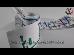 SGS ODM スクリーン印刷パッチ (100% コットンテープ、Oeko-Tex Standard 100)