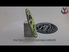 詳細：カスタムシリコンロゴ熱転写衣類ラベルTPU印刷