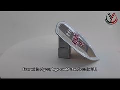 詳細: スウェットパンツ用エンボス加工ラウンド Nike ロゴ TPU 3M 反射ラベル