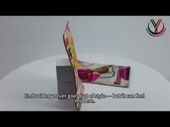 詳細：衣類用カスタムフェルトボトム刺繍ロゴパッチ