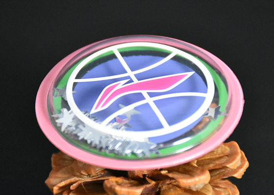 浮彫りになる0.8mm TPUの印刷インキは衣類のラベルのためのBlingのスパンコールを修繕する