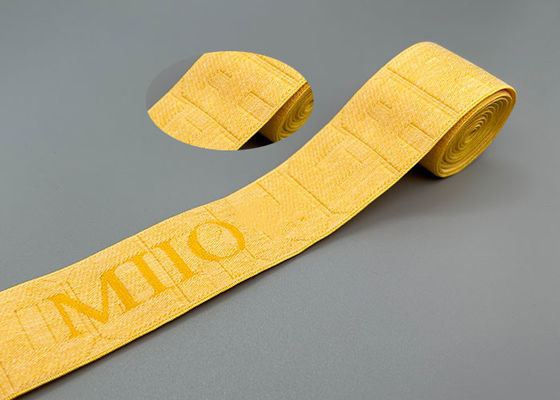 周期の終りは35mmの衣類のための緩いジャカード ゴムひもをカスタマイズした