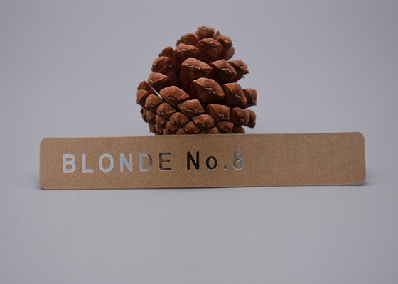 注文の透明なTPUは衣類のためのラベルの金の光沢があるシリコーンを印刷した