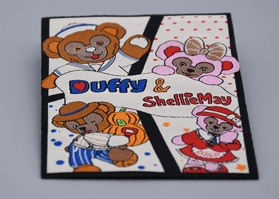 衣服のためのカスタマイズされた感じられた最下の刺繍のロゴ パッチ