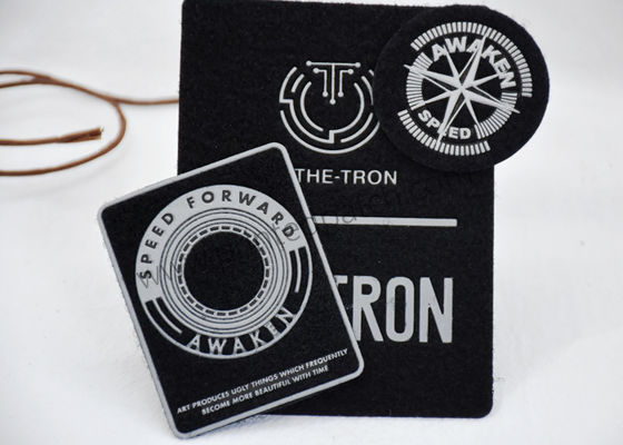 黒いSGS 5cmの3M反射ヴェルクロ パッチの高周波技術